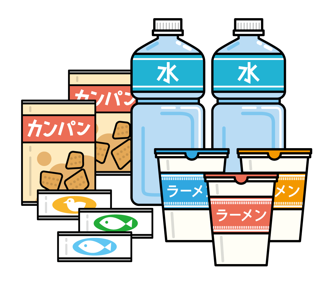 非常食イラスト