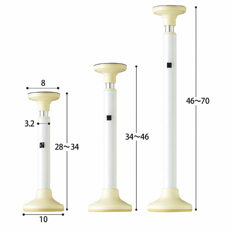 大きさ一覧(長さ28～34㎝、34～46㎝、46～70㎝)
