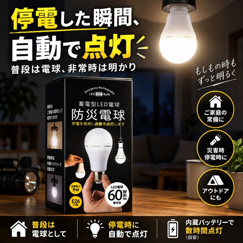 防災電球