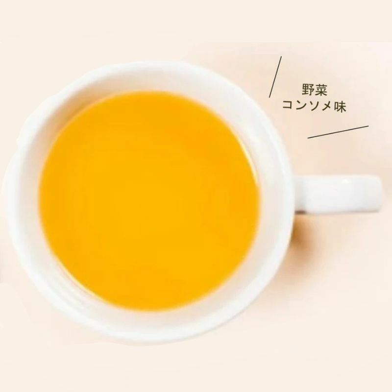 ライフスープ調理写真、コンソメ味